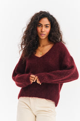 Berrylicious wool sweater